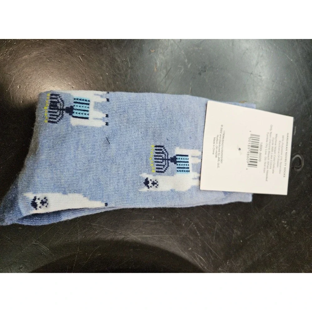 *NWT* Ladies Happy Hanukkah Sox Socks Sz 4-10 Lamma 